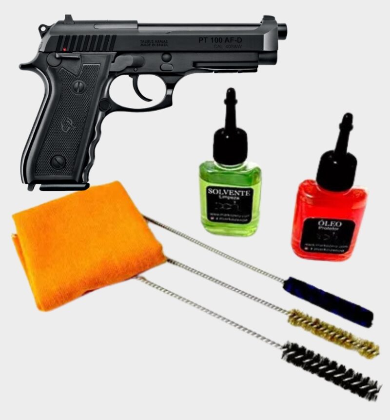 Kit de limpeza de arma