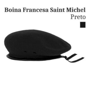 Boina Francesa Impermeável - PRETA