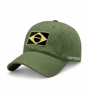 Boné Tático com Bandeira